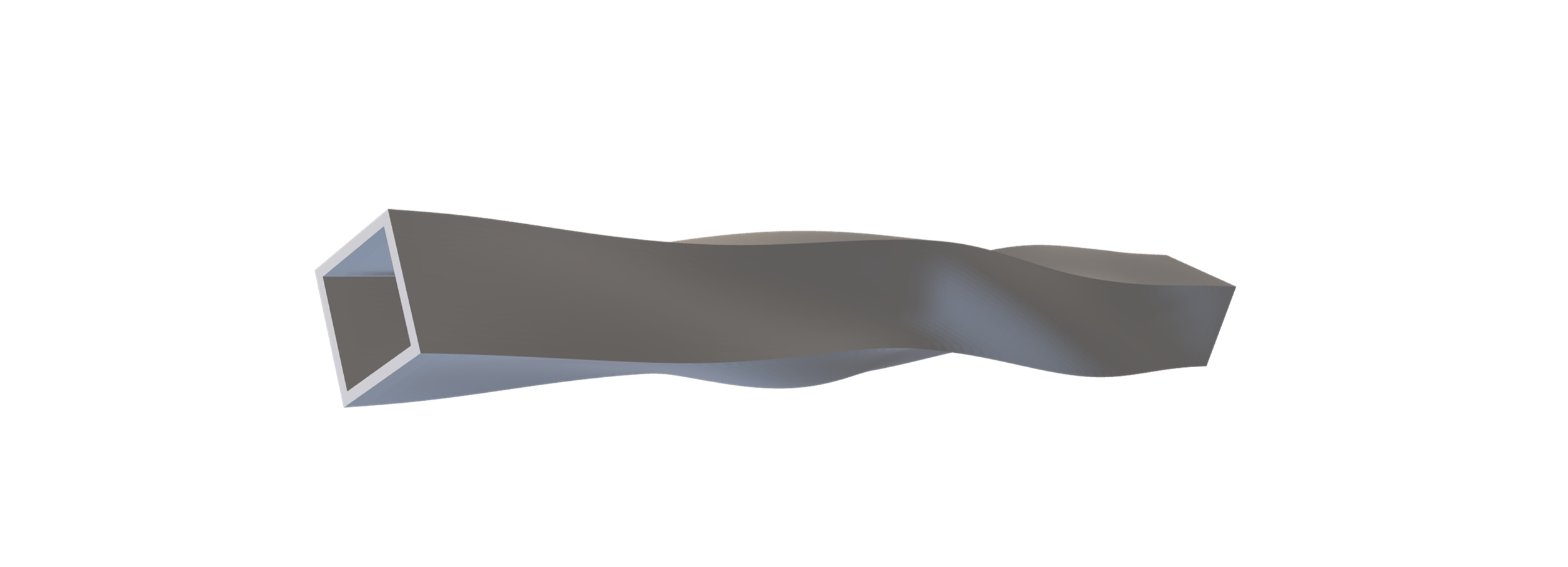 T3_Square Hollow, Torsion, Short, Local